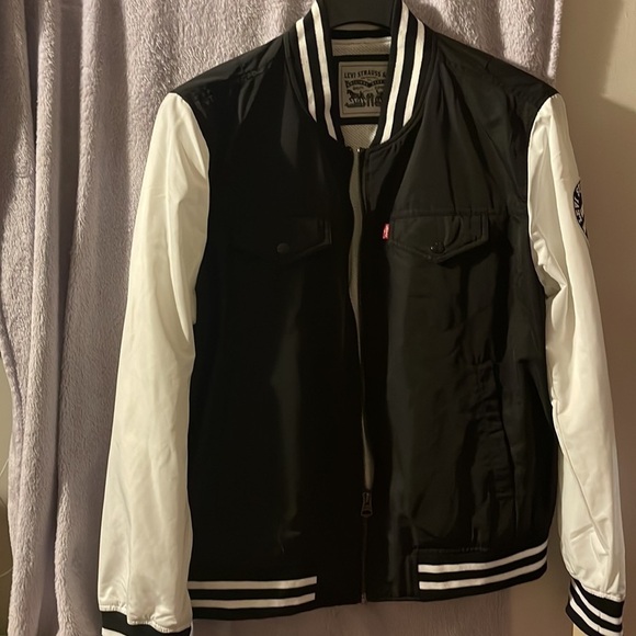LEVI strauss & co varsity jacket - Picture 1 of 8